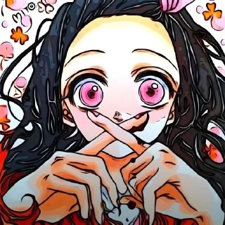 🌟 emoji — незуко тян 2.🌷@cat_kotilav Telegram sticker 23 of 78