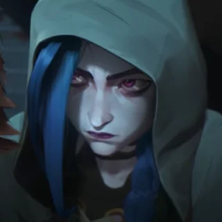 Sticker from Jinx | Arcane by @lnvpstick