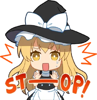 Sticker from Touhou Project Everyday :: @line_stickers