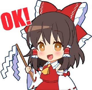 Sticker from Touhou Project Everyday :: @line_stickers