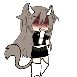 Sticker from Гача лайф