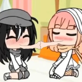 Sticker from гача лайф