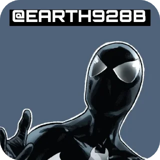 Sticker from Symbiote Spider • @Earth928B