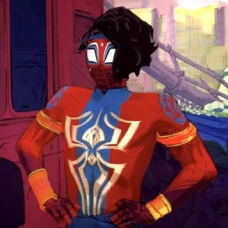 🥵 emoji Indian Spider-Man: @Earth928B Telegram sticker 8 of 60