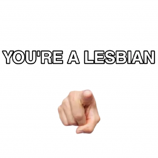☝️ emoji LESBIAN EXCELLENCE Telegram sticker 23 of 27
