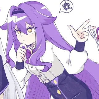 🤔 emoji Lesbian Impact Telegram sticker 13 of 34