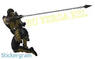 Sticker from mortal kombat