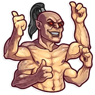 Sticker from Mortal Kombat