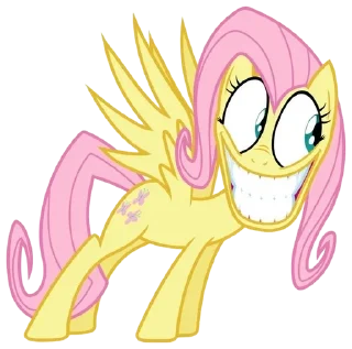 😁 emoji My little pony Telegram sticker 3 of 31