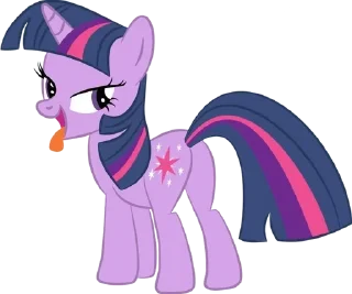 😏 emoji My little pony Telegram sticker 18 of 31