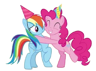 🎉 emoji My little pony Telegram sticker 12 of 31
