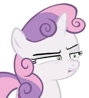 🤢 emoji My little pony Telegram sticker 4 of 31