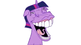 😂 emoji My little pony Telegram sticker 14 of 31