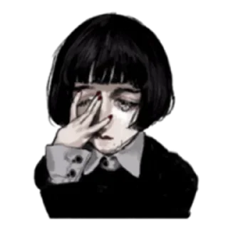 🤦‍♀️ emoji Грустная девочка Telegram sticker 18 of 35