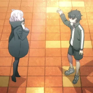 Sticker from Yofukashi no Uta by Tako