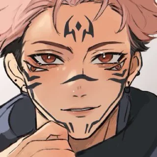 🌟 emoji Сукуна -> @animebotsa Telegram sticker 12 of 42