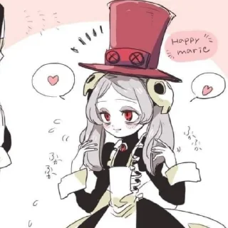 ☠️ emoji Мари от Skullgirls channel ! Telegram sticker 8 of 26