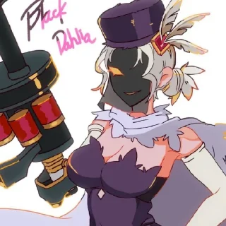 Sticker from Далия от Skullgirls channel !