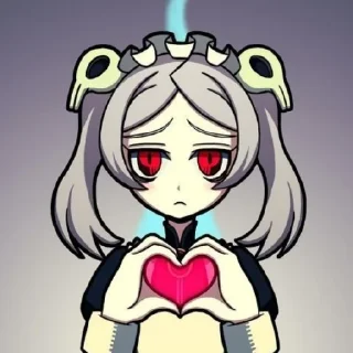 Sticker from Мари💀 от Skullgirls channel !
