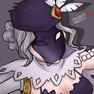 Sticker from Далия от Skullgirls channel !
