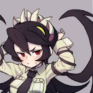 Sticker from Филия от Skullgirls channel !