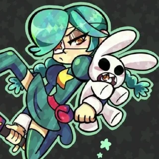 🤨 emoji Энни от Skullgirls channel ! Telegram sticker 24 of 25