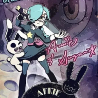 😶 emoji Энни от Skullgirls channel ! Telegram sticker 19 of 25