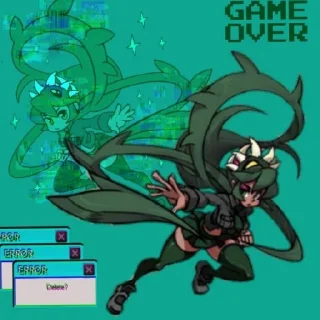 Sticker from Фукуа от Skullgirls channel !