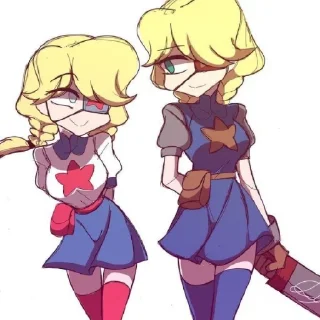 😉 emoji Энни от Skullgirls channel ! Telegram sticker 9 of 25