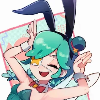 🙃 emoji Энни от Skullgirls channel ! Telegram sticker 10 of 25