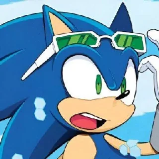 Sticker from Sonic IDW comics!!!