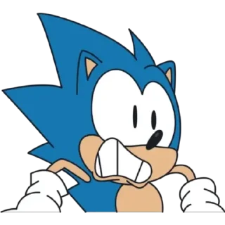 😨 emoji SonicTheHedgehog – @Nitralka01 Telegram sticker 10 of 24