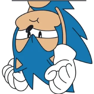🙃 emoji SonicTheHedgehog – @Nitralka01 Telegram sticker 17 of 24