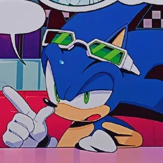 Sticker from Sonic IDW comics!!!