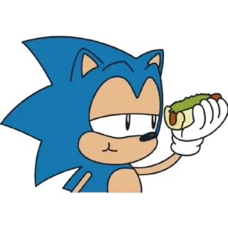 🌭 emoji SonicTheHedgehog – @Nitralka01 Telegram sticker 7 of 24