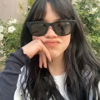 Sticker from jenna ortega
