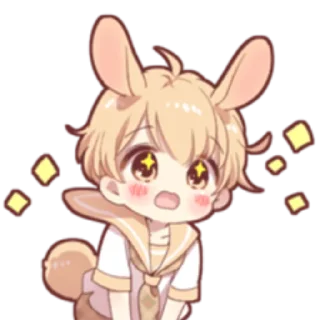 Sticker from Rabbit boy @nyakwii