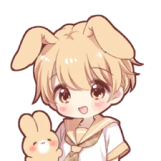 Sticker from Rabbit boy @nyakwii