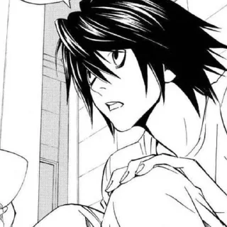 Sticker from L Lawliet | Death Note