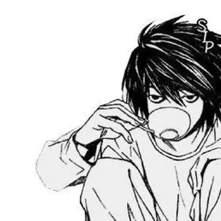 Sticker from L Lawliet | Death Note