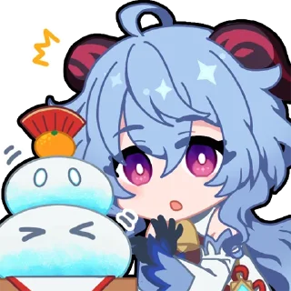 Sticker from New Year — @paimon_impact