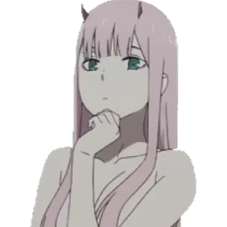Sticker from Zero Two-пак