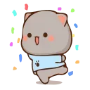 Sticker from Peach Cat 2 @pikline