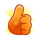 👍 emoji Shiba Inu Emoji @xkysluv Telegram sticker 3 of 32