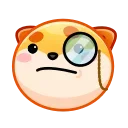 🧐 emoji Shiba Inu Emoji @xkysluv Telegram sticker 17 of 32