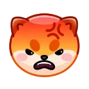 😡 emoji Shiba Inu Emoji @xkysluv Telegram sticker 6 of 32