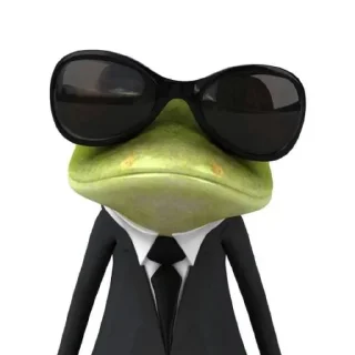 😎 emoji @STICKRULE <- БОЛЬШЕ Telegram sticker 9 of 45