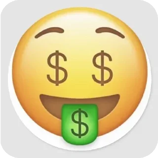 🙂 emoji @STICKRULE <- БОЛЬШЕ Telegram sticker 6 of 45