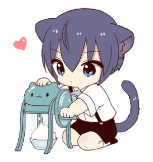 ⭐ emoji ૮꒰ ｡っ -｡꒱ఎ   ⃝@mewsticks ⊹  ◜ ♡  𝅭 Telegram sticker 6 of 24