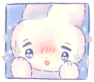 ⭐ emoji ૮꒰ ｡っ -｡꒱ఎ   ⃝@mewsticks ⊹  ◜ ♡  𝅭 Telegram sticker 7 of 40